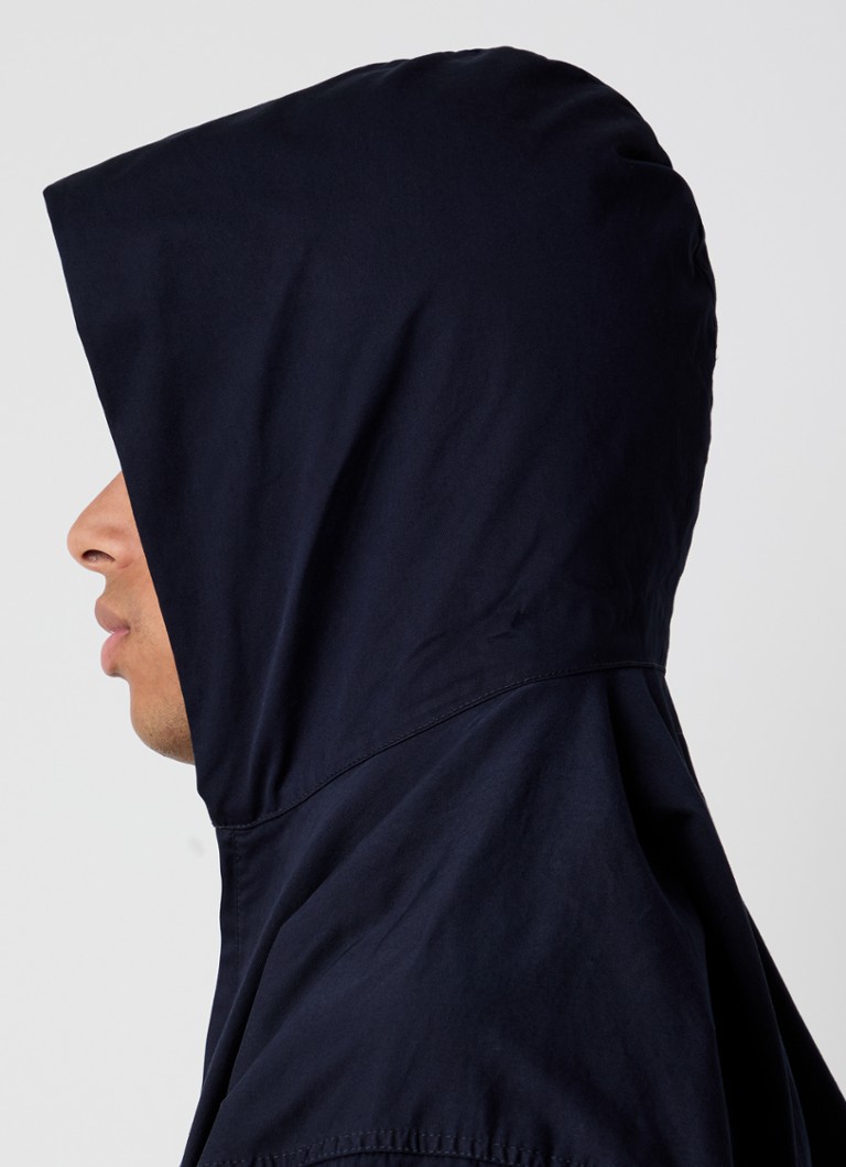 Giacca oversize Balenciaga con cappuccio e tasche laterali