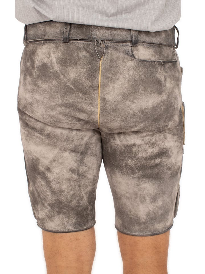 MADDOX Lederhose BRIENZ in stein günstig kaufen