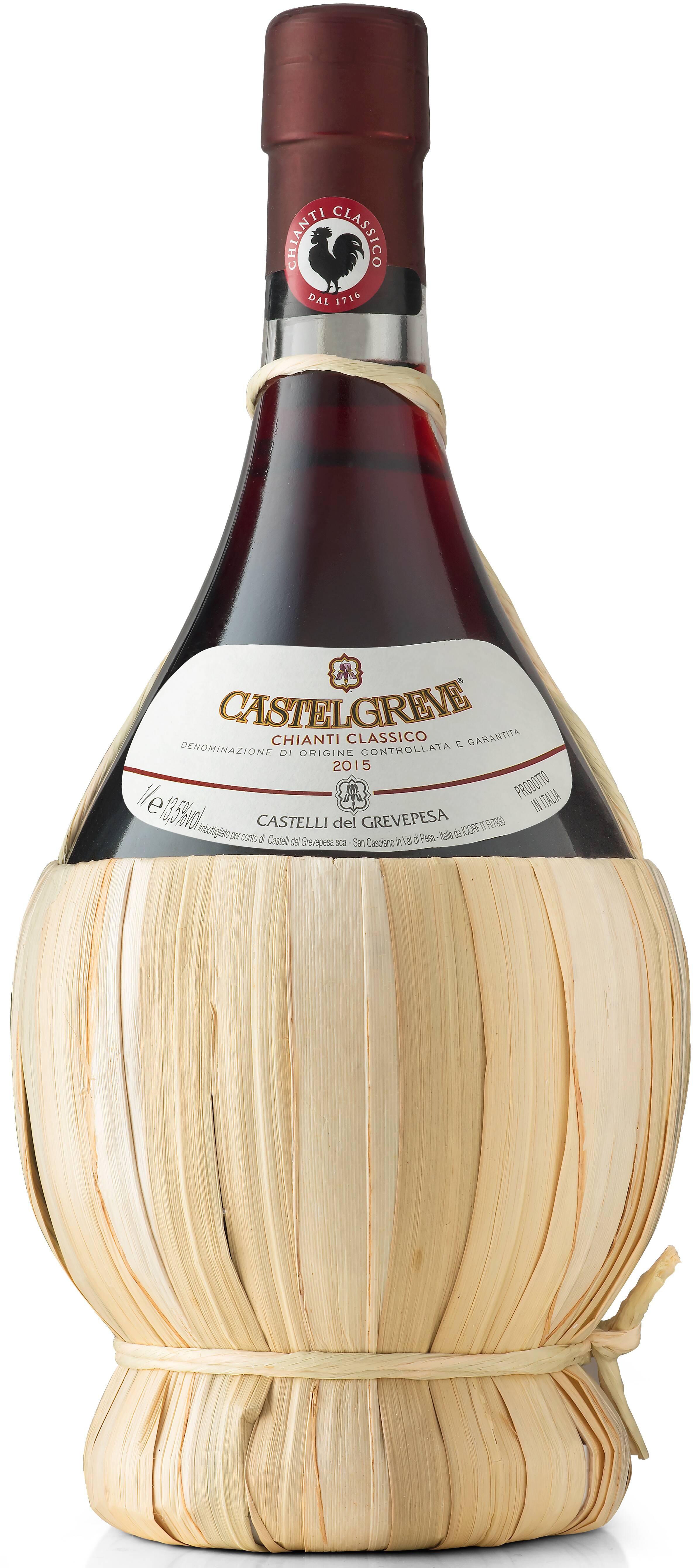 Weingut Castelli Del Grevepesa Chianti Classico Castelgreve Fiasco 1.0l 2019