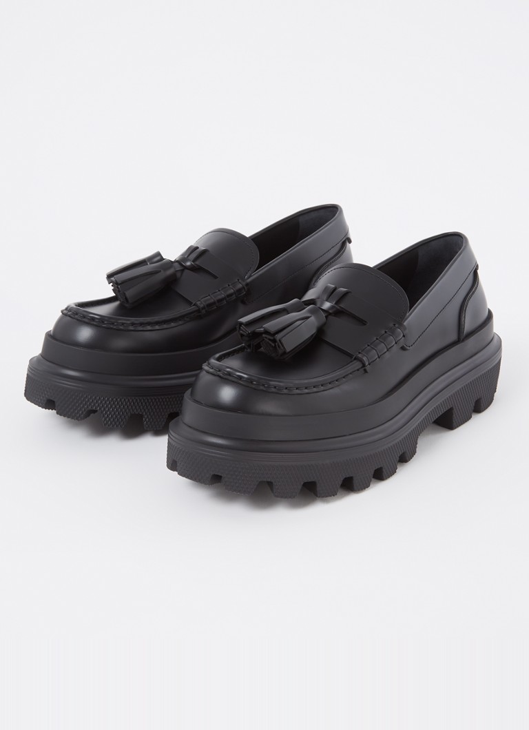 Dolce & Gabbana Trek Tassle -loaferit vasikannahkaa