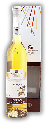 Unterthurner Popp Hof Grappa Barrique 0,5 Liter 42% altes Design Unterthurner Popp Hof Grappa Barrique 0,5 Liter 42% altes Design  0,5	 Liter - Vol 42%