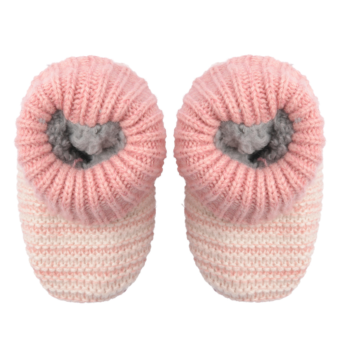 1 Paar Baby Hausschuhe mit Plüschfutter