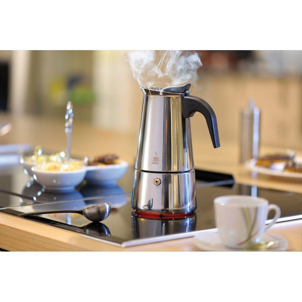 GEFU Kaffeekanne Espressokocher Emilio für 4 Tassen