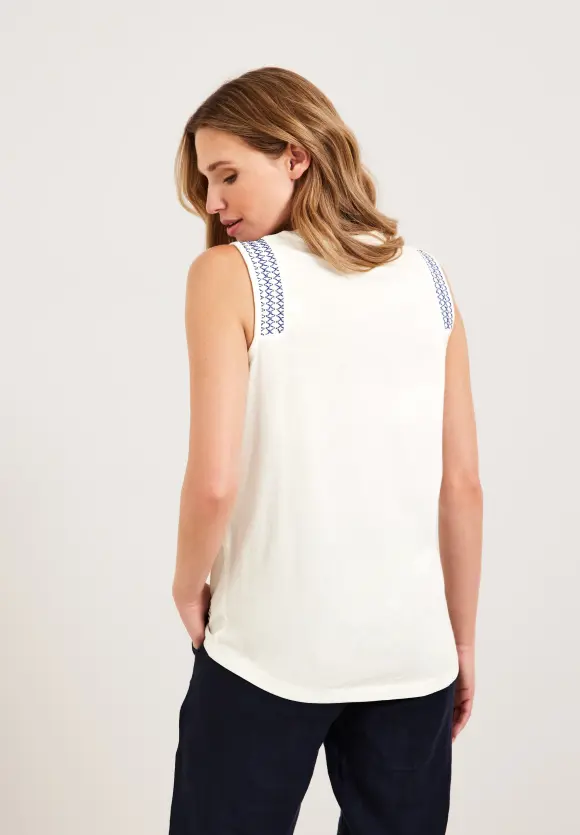 CECIL Top mit Smockdetails