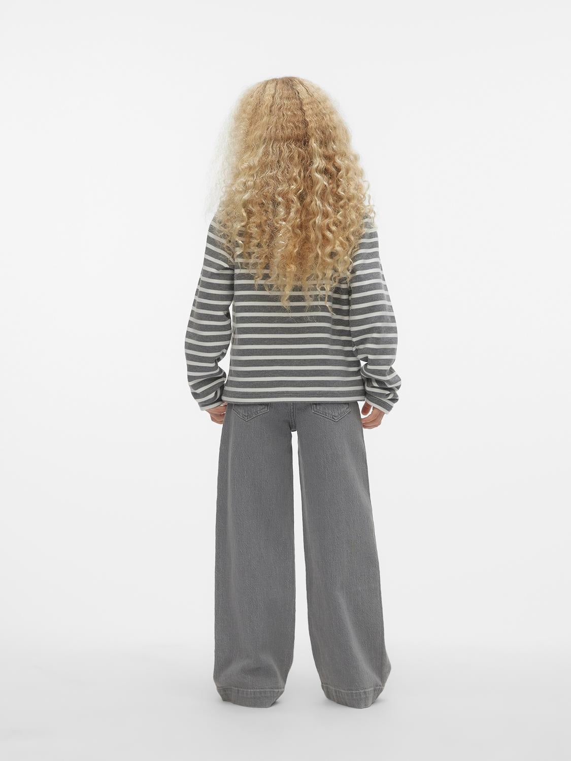 VMKENYA Hohe Taille Weit geschnitten Jeans
