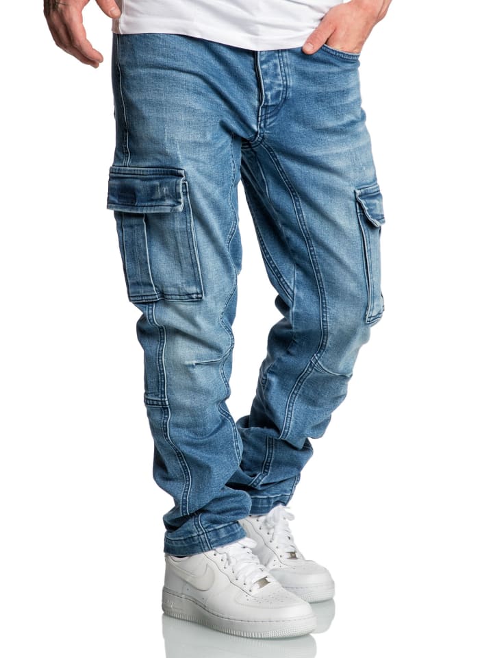 Amaci&Sons Jeans Regular Slim CARY in Hellblau günstig kaufen