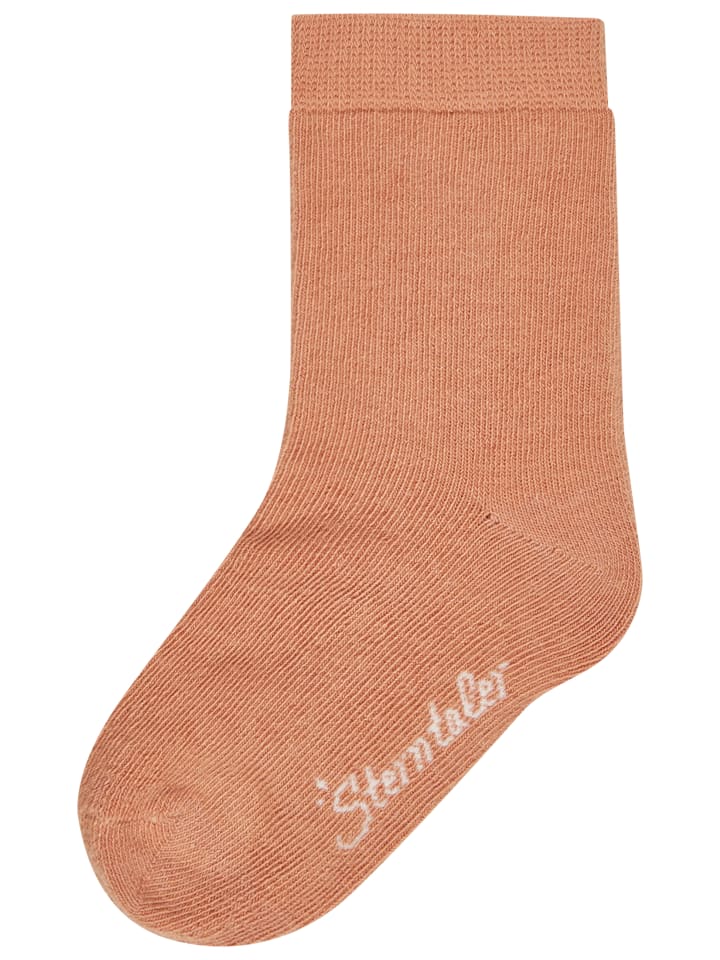 Sterntaler Socken uni in mittelbraun günstig kaufen