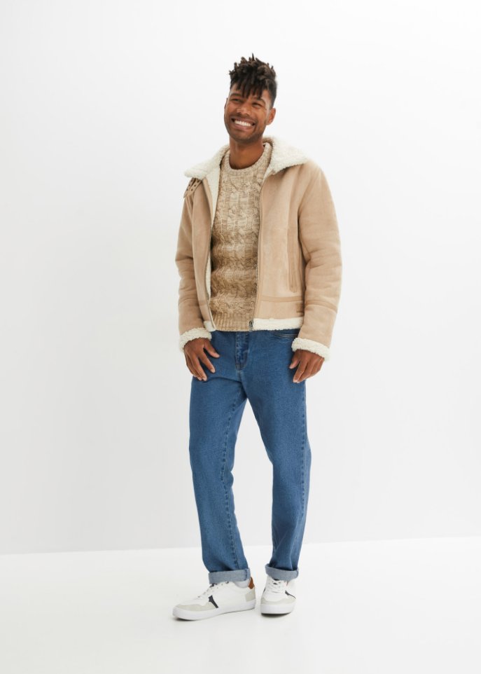 Pullover mit Zopfmuster