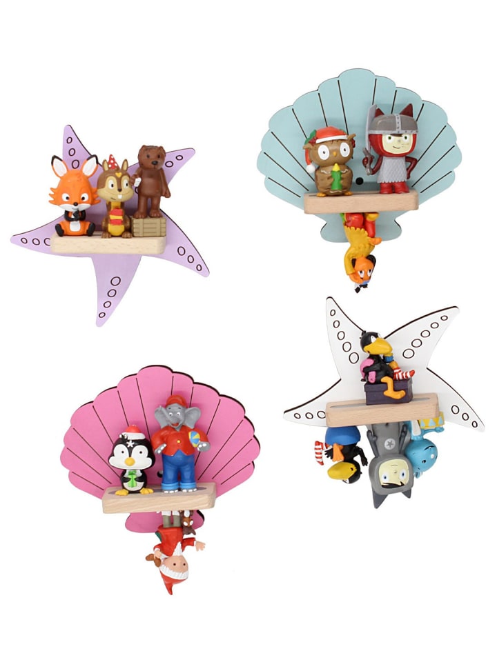 BOARTI Regal Muschel Stern Kinder Toniebox Tonies Figuren in Blau günstig kaufen onesize