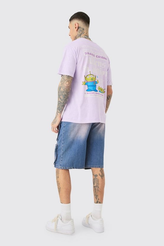 Tall Lila T-Shirt mit Toy Story Print