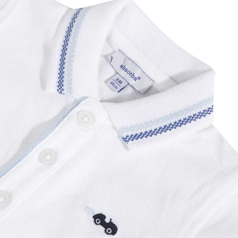 Polo bébé garçon brodé Absorba