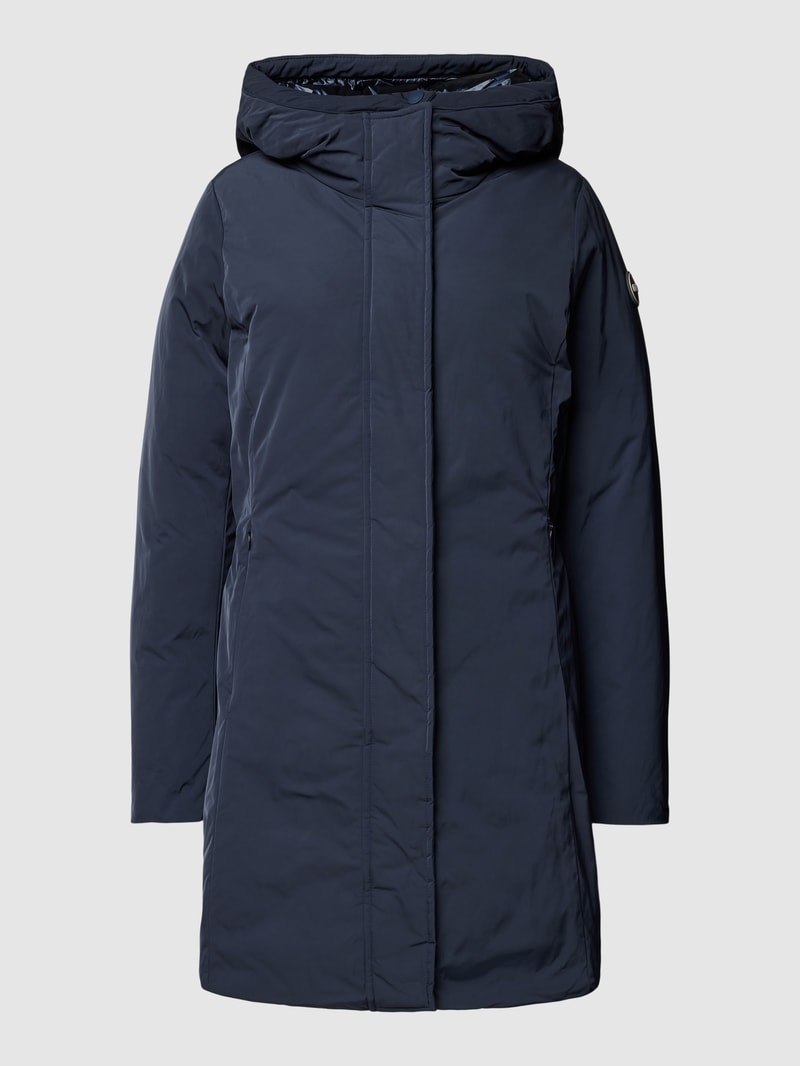 Parka mit Kapuze in marineblau