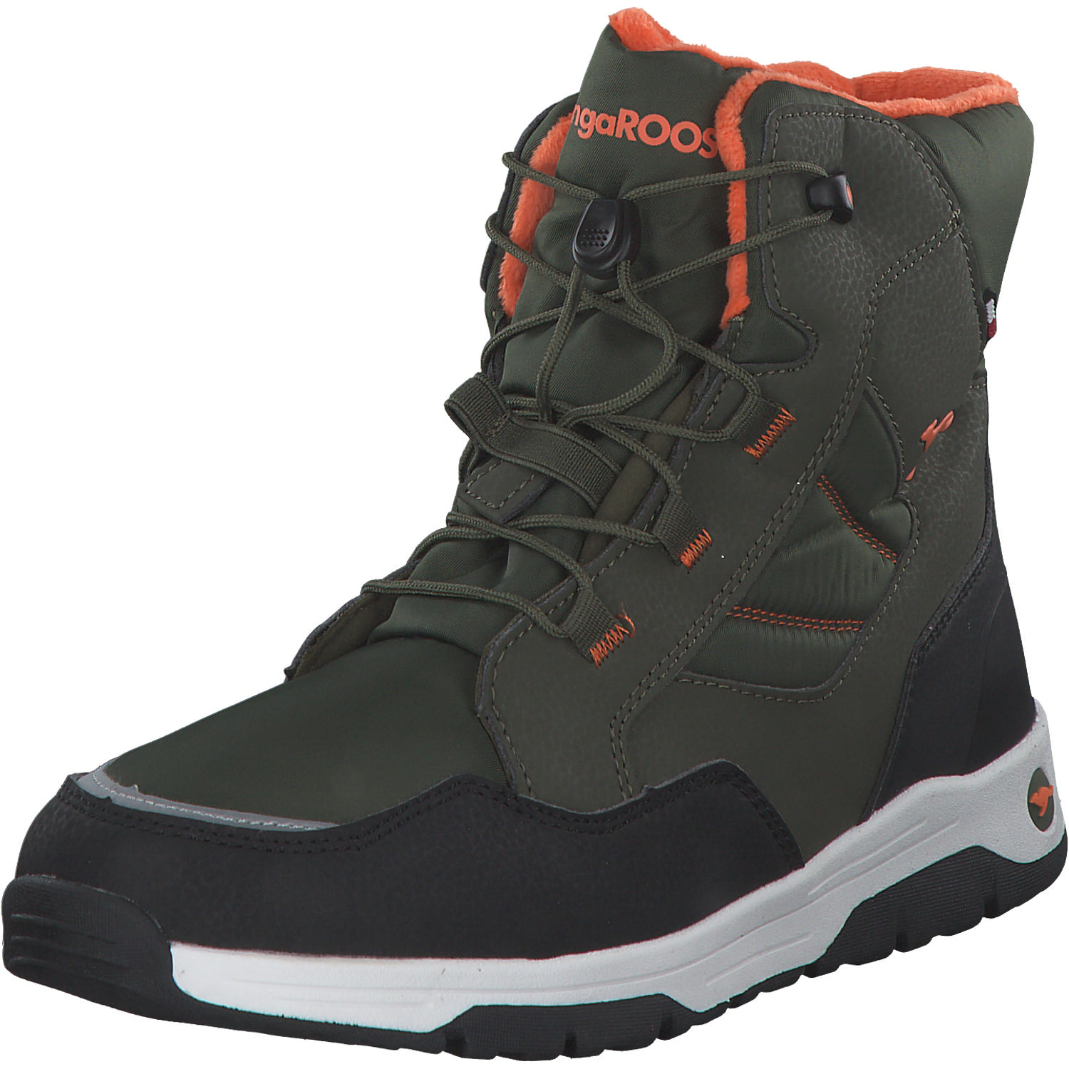 KangaROOS K-MJ North RTX 18928, Winterstiefel, Grün (Olive)