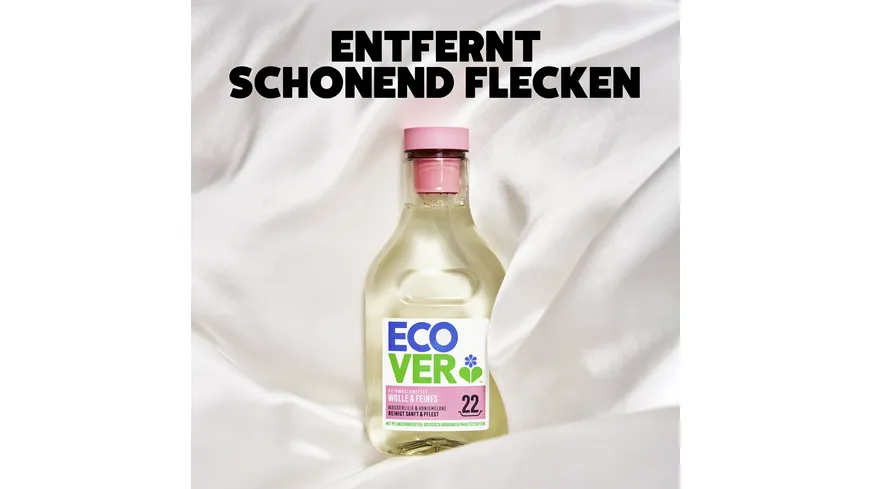 Ecover Waschmittel Wolle & Feines Wasserlilie & Honigmelone 1 l
