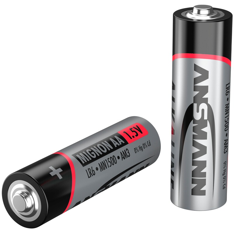 Ansmann Batterien Alkaline Mignon AA 100 Stück