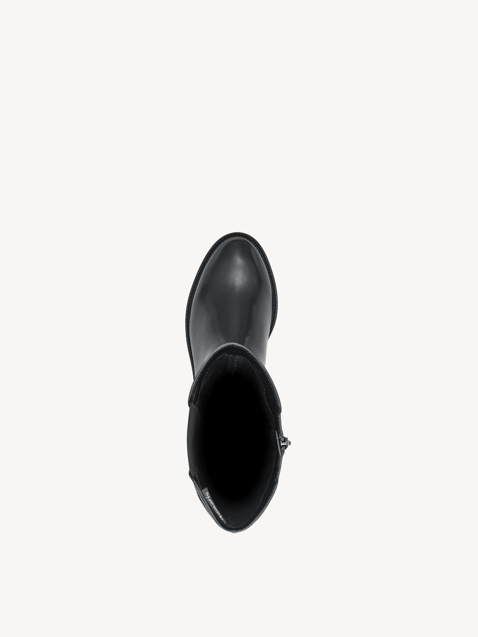 Bottes en cuir - noir