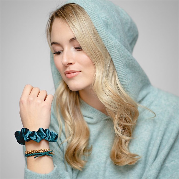 Original Scrunchie Quetzal Green