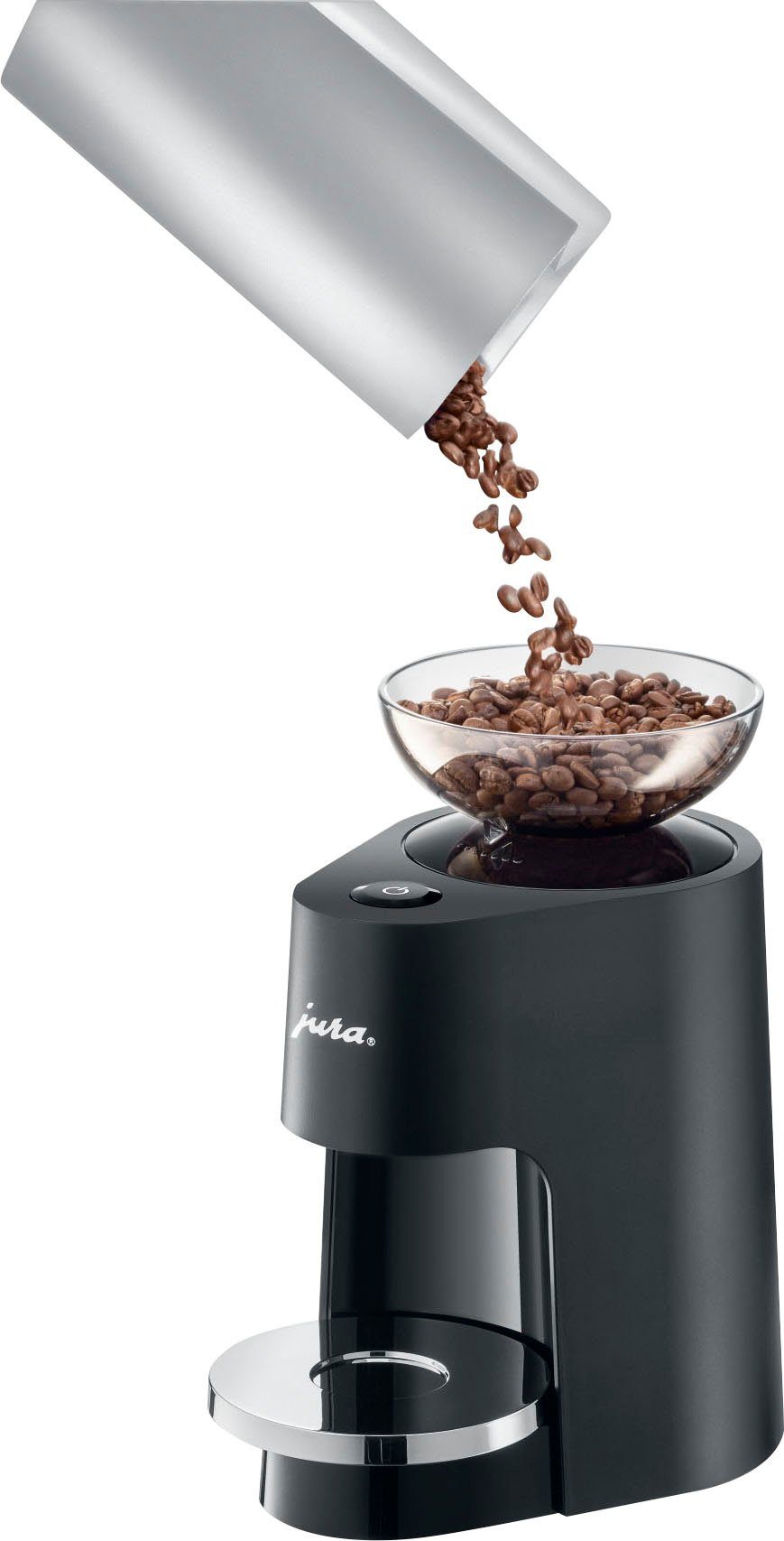 JURA Kaffeemühle 25048 P.A.G., 150 W, Kegelmahlwerk, 105 g Bohnenbehälter