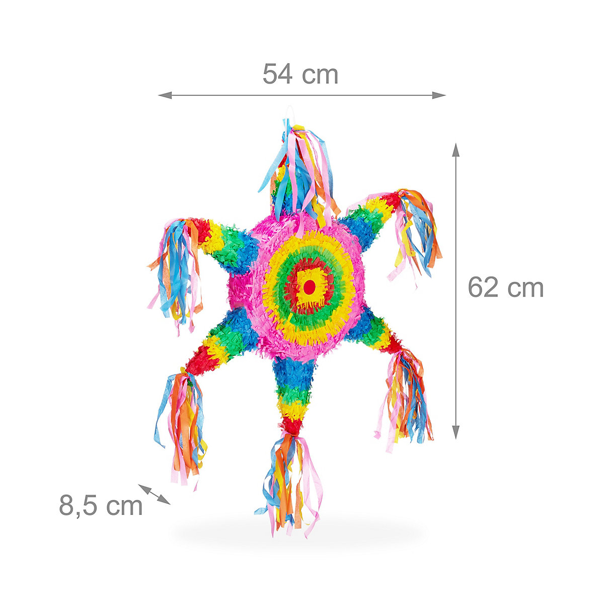 Pinata Stern bunt