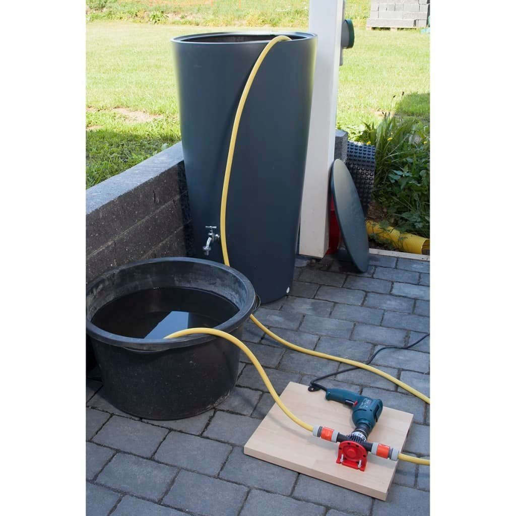 Wolfcraft Schmutzwasser-Tauchpumpe Bohrmaschinen-Pumpe 3000 l/h S=8 mm 2207000
