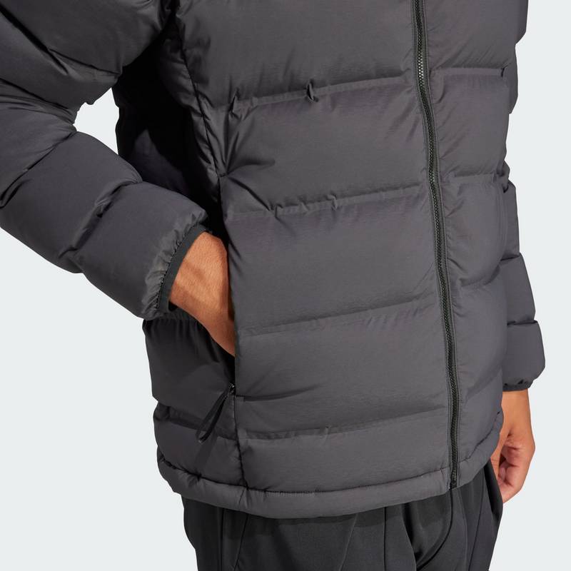 adidas Helionic Stretch Hooded Daunenjacke Funktionsjacke Herren