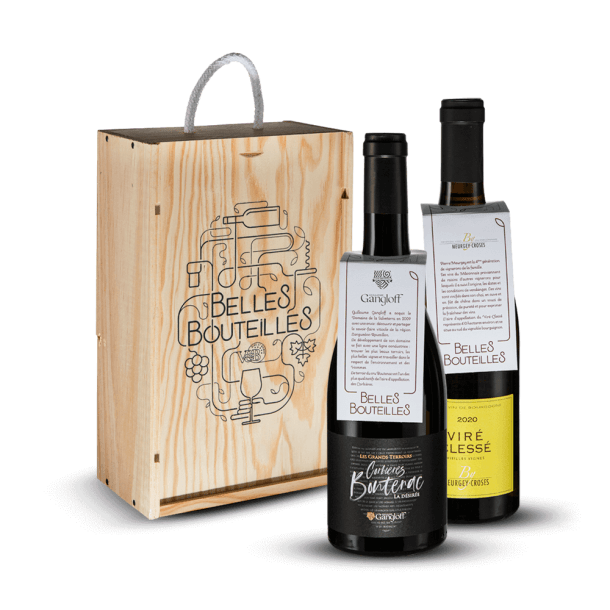 Coffret Bois Amateur de Belles Bouteilles