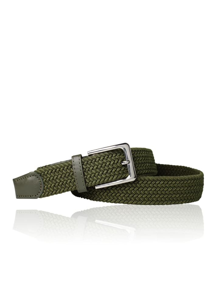FRONHOFER Stretchgürtel in Khaki günstig kaufen