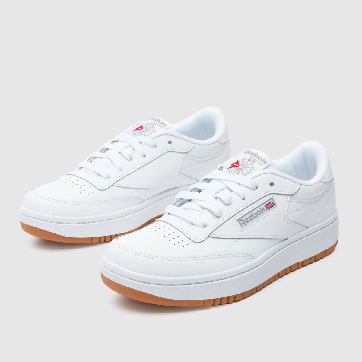 Reebok vita Club C dubbla ungdomsskor