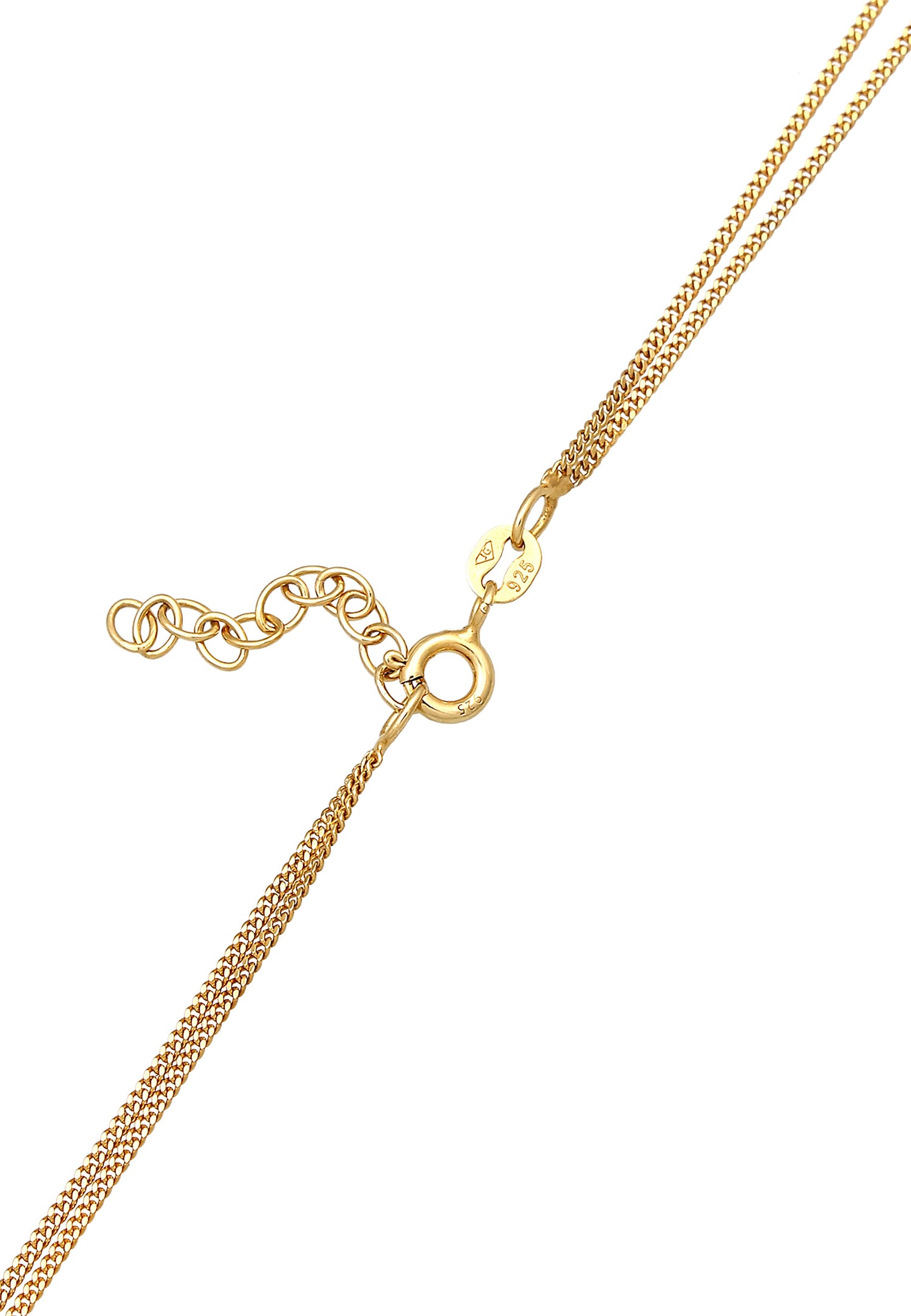 Pannolino da donna Elli con ciondolo a stella Astro e cristallo in argento sterling 925