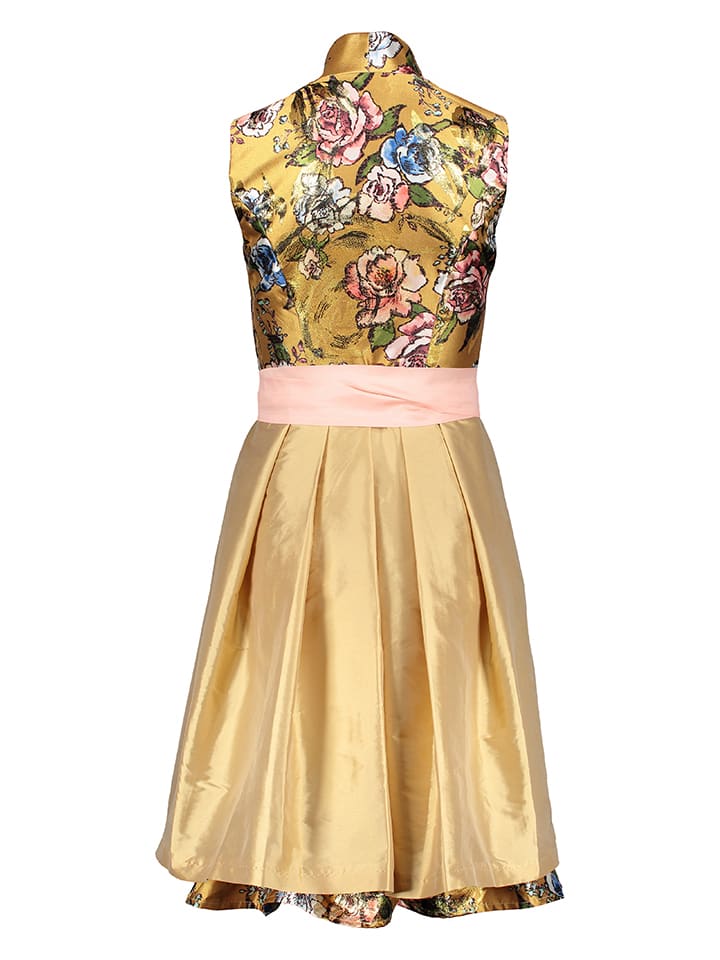 Halali by Astrid Söll Dirndl in Gelb/ Rosa günstig kaufen