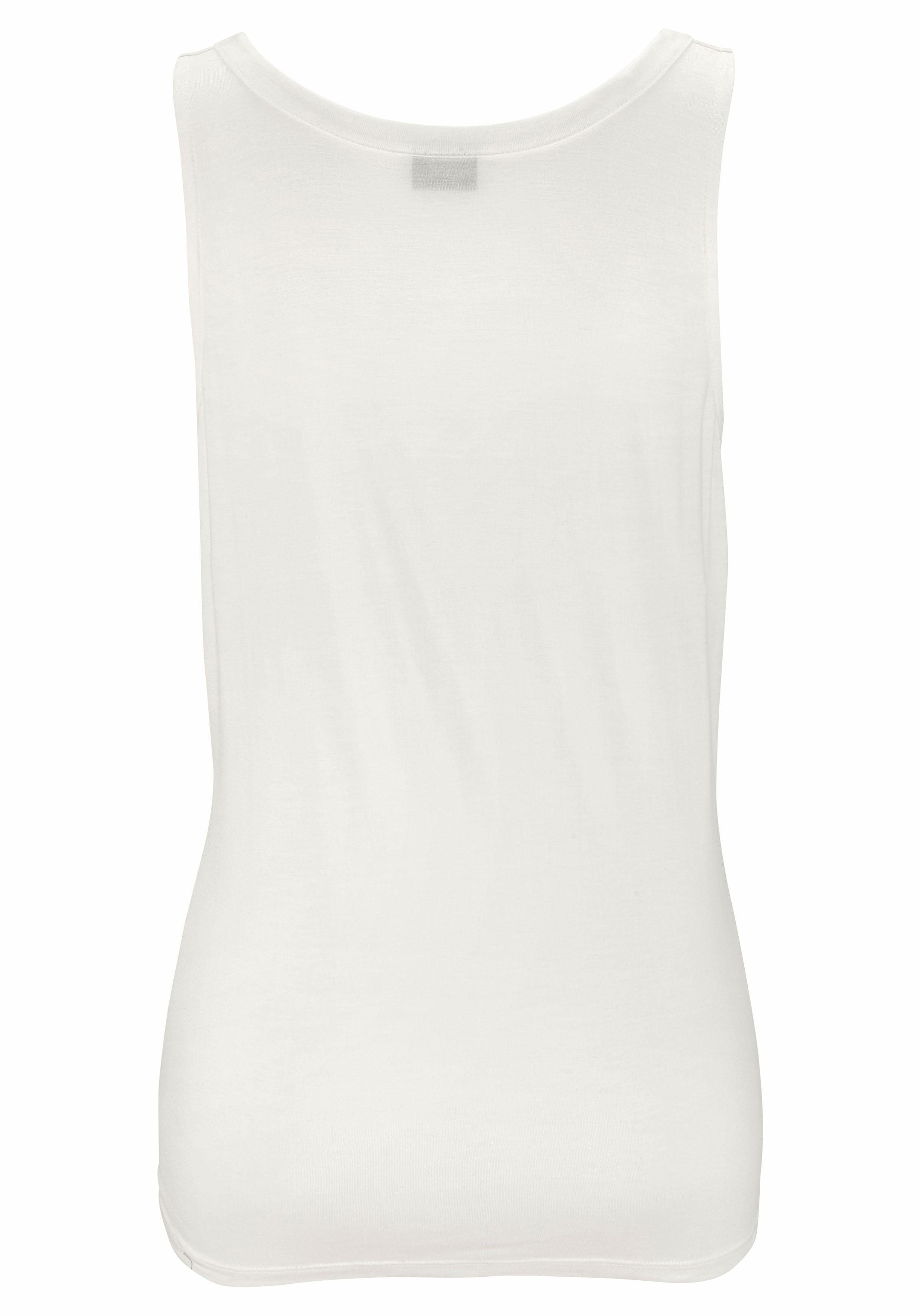 LASCANA Tanktop mit Zieraccessoire