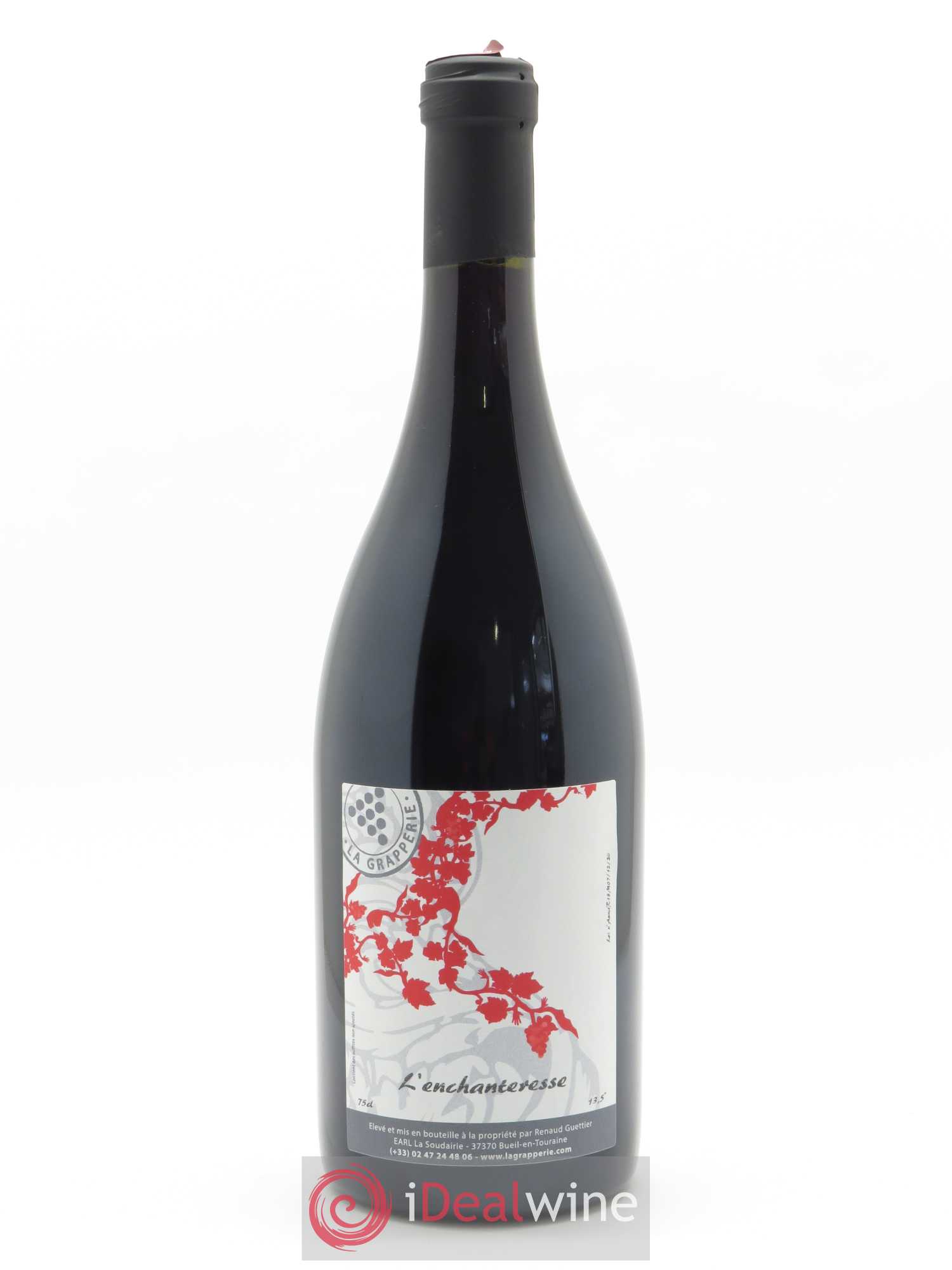 Vin de France L'Enchanteresse La Grapperie  2019 - Lot de 1 Bouteille