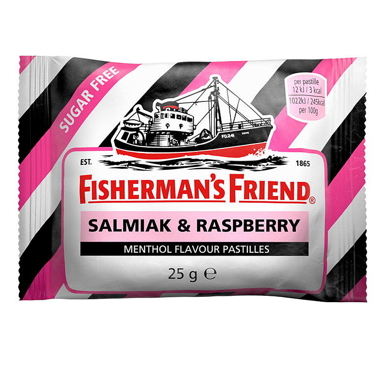 Malaco Fisheran`s Friend Salmiak Raspberry