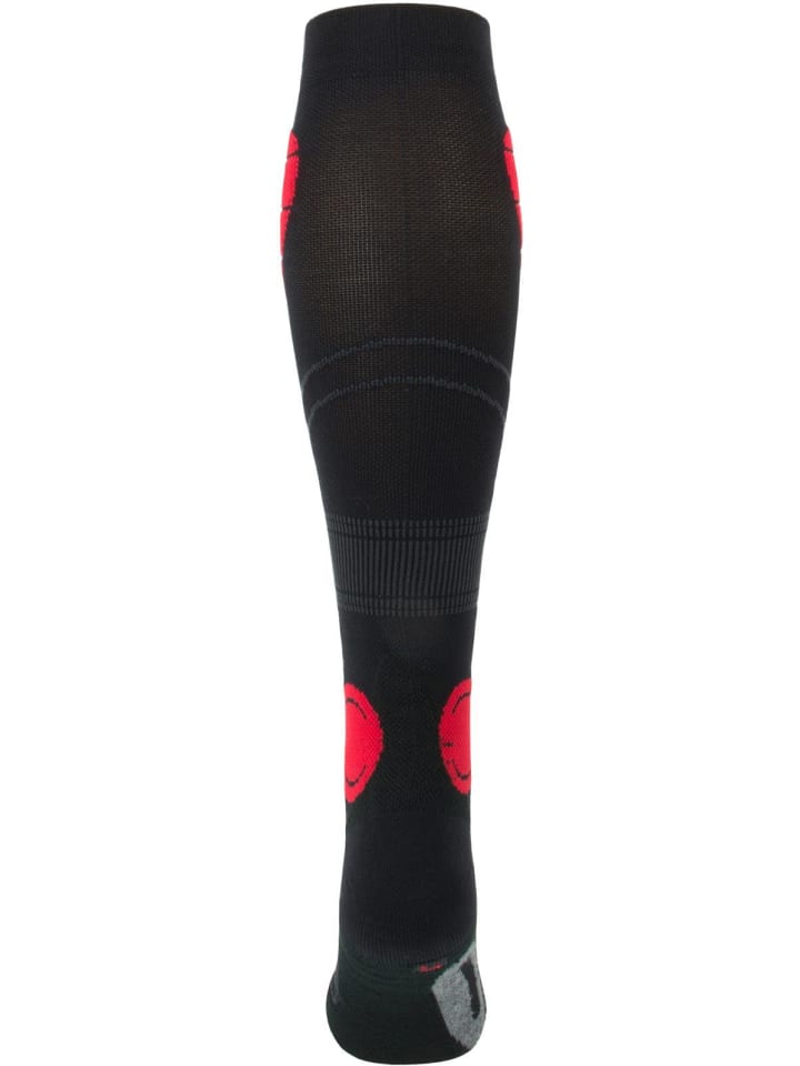 normani Sport-Kompressionskniestrümpfe Style in Schwarz/Rot günstig kaufen