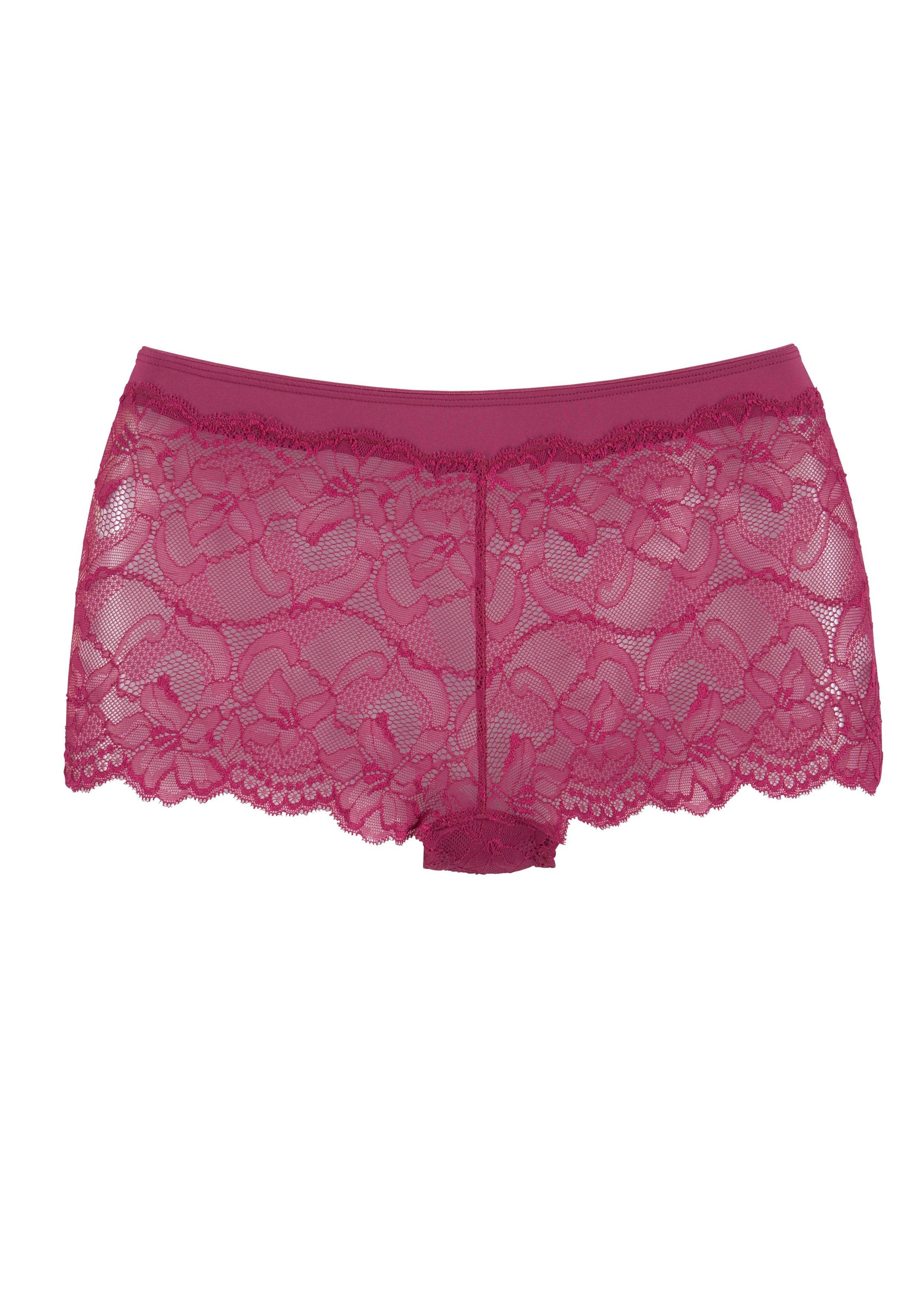 Vivance Panty (Packung, 2-St) weiches Microfaser Bündchen und zarte Spitze