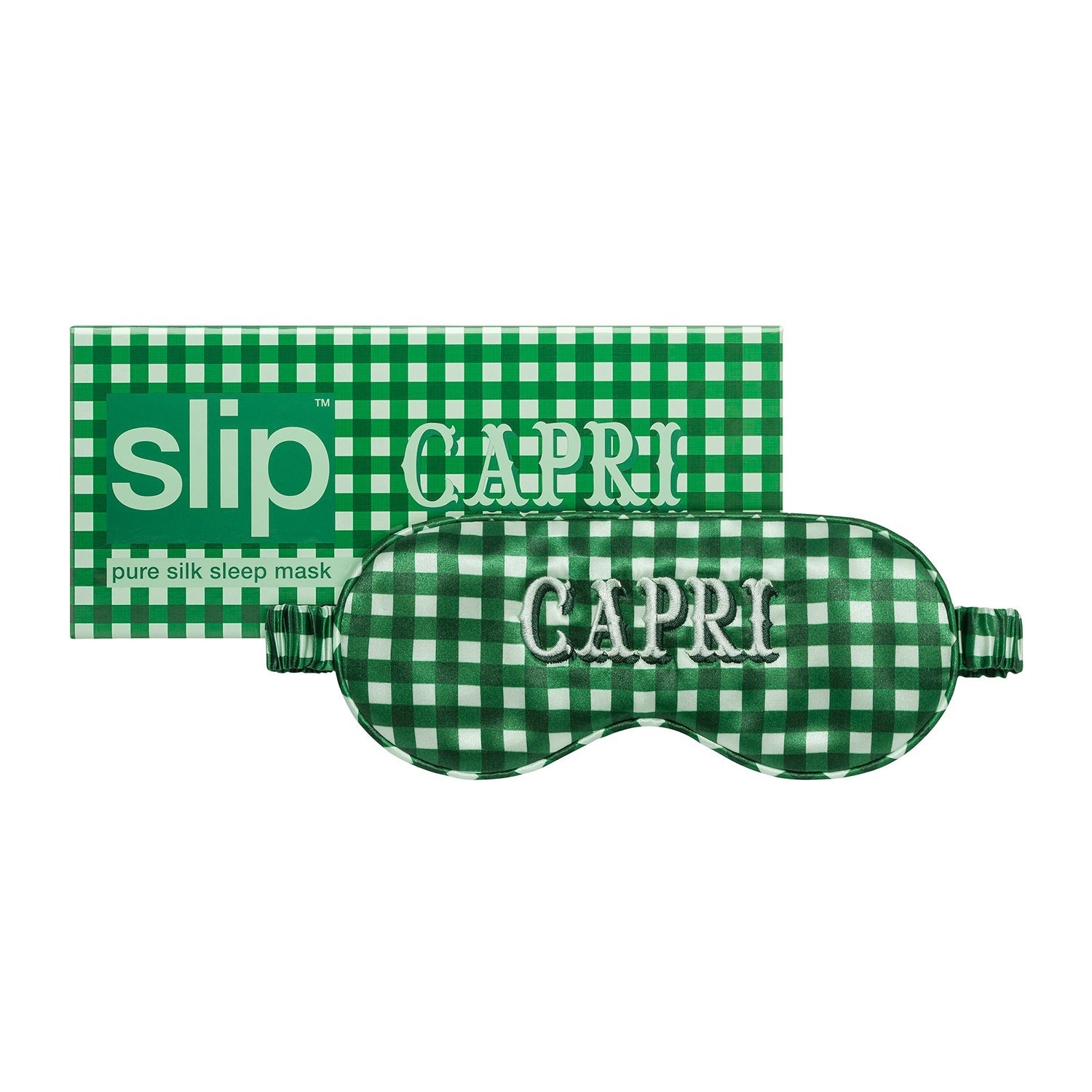 pure silk sleep mask - capri