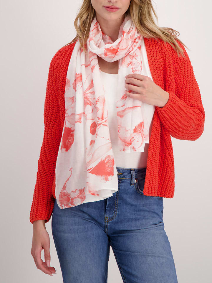 monari Viskose-Schal in Rot - (L)180 x (B)70 cm günstig kaufen onesize
