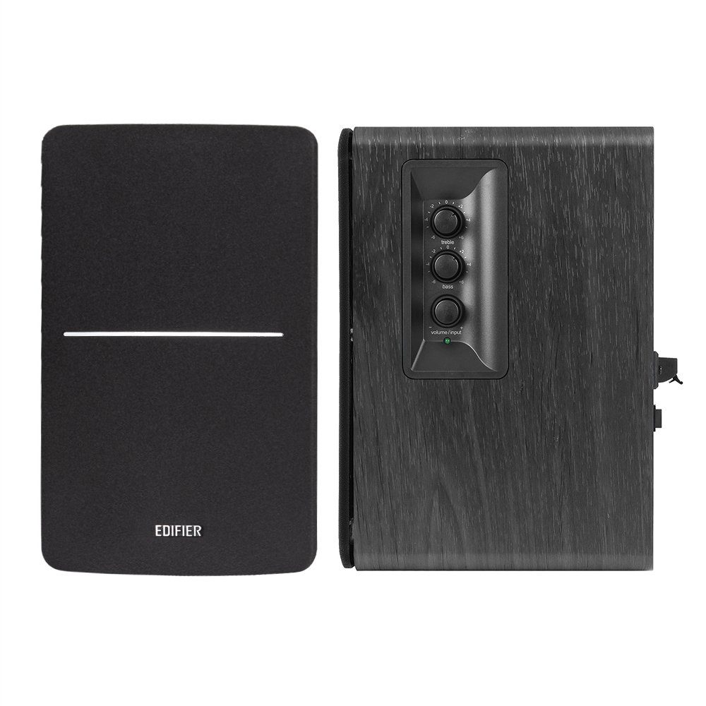 Edifier® R1280DBs Stereo Regal-Lautsprecher (Bluetooth, 42 W, Fernsteuerung, Soundfield Spatializer, paar)