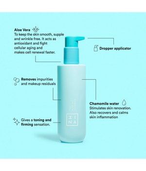 3INA The Blue Gel Cleanser Reinigungsgel-200 ml