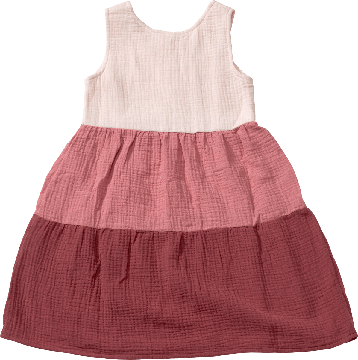 Kleid aus Musselin, rosa, Gr.116, 1 St