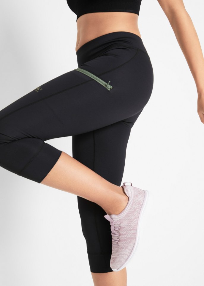 Funktions-Capri-Leggings, schnelltrocknend