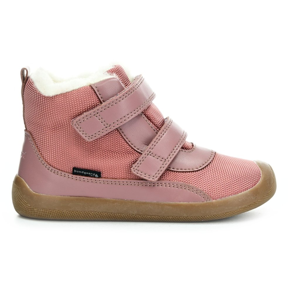 Bundgaard Walk Winter Baby Tex Rosa Winterbarfußschuhe
