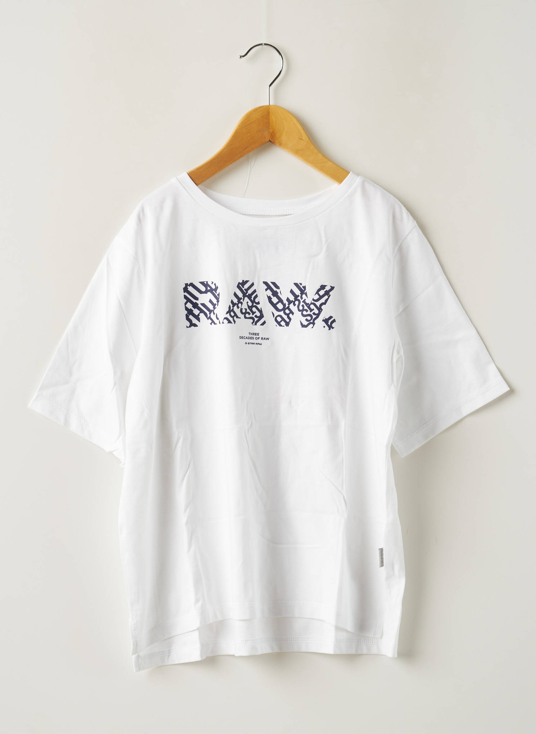 G Star Tshirts Fille couleur blanc
