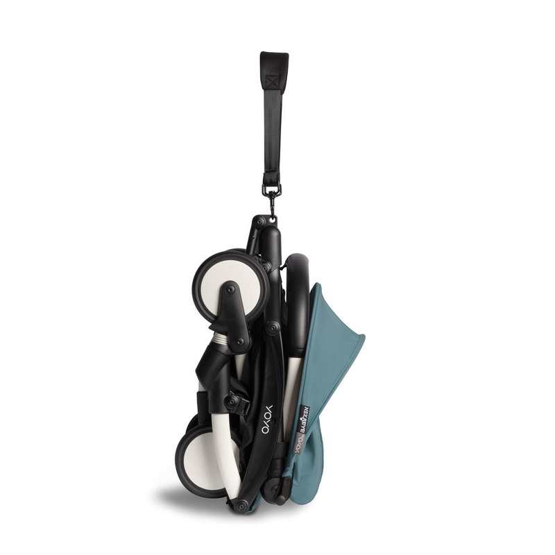 Poussette yoyo2 4 roues châssis blanc assise 6+ aqua Babyzen