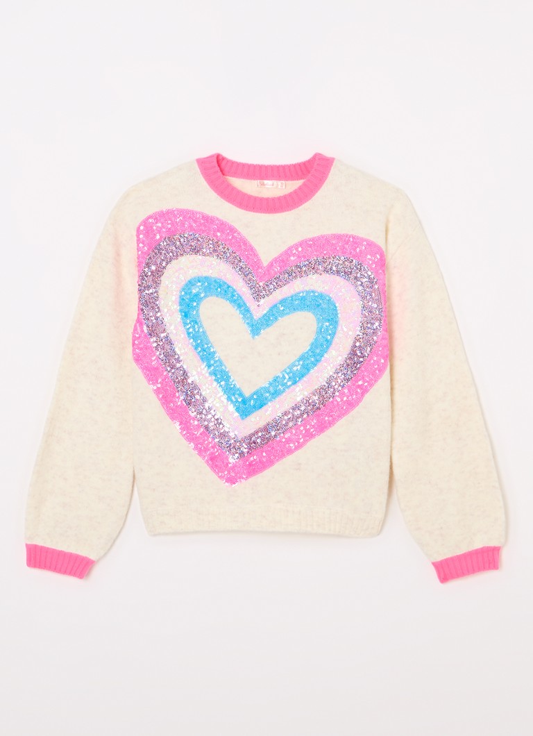 Billieblush Fine-knit pullover in wool blend