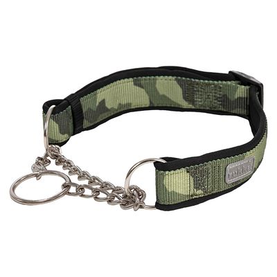 Rukka® Moon Eco Zug-Stopp-Halsband, grün-gemustert