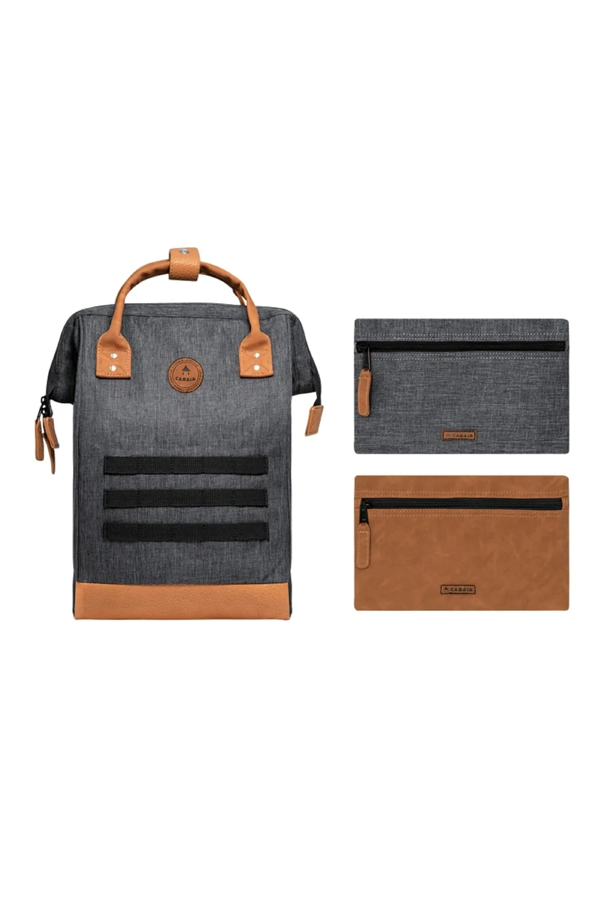 Cabaia  Rucksack - Schwarz - Geblümt