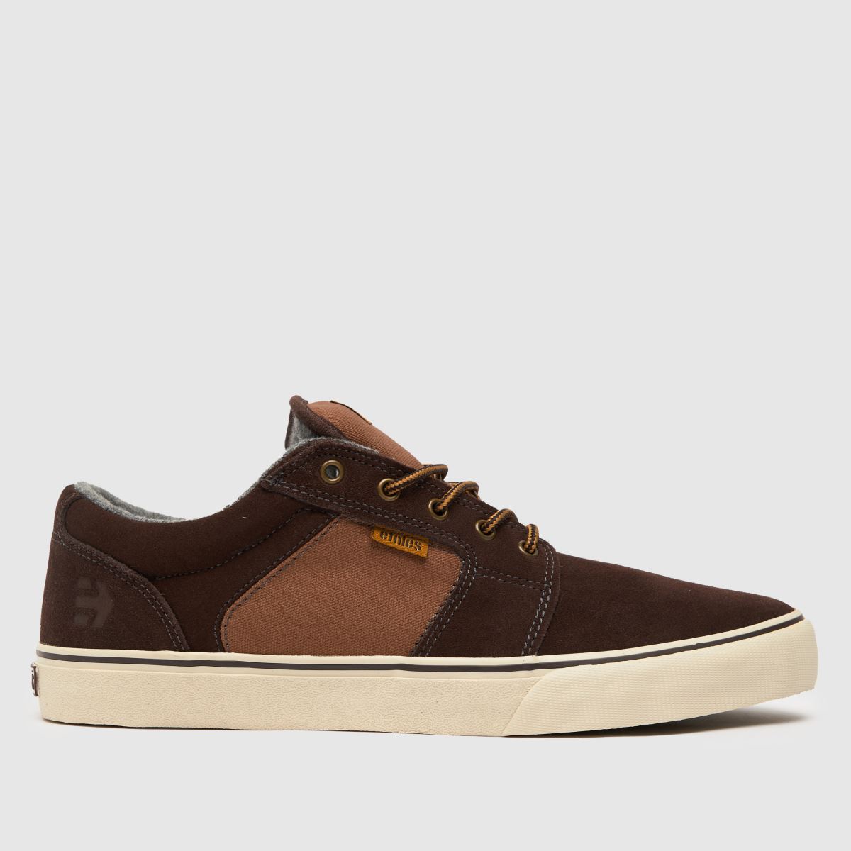 Etnies – Barge – Bruna sneakers med lång ärm