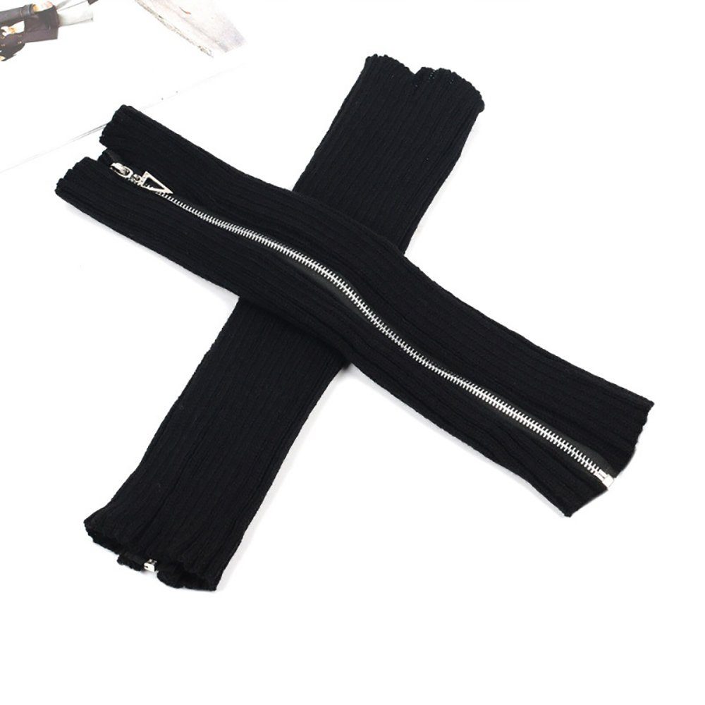 Geistesblitz Beinstulpen Warme Stulpen Damen Gestrickte leg warmers (lange Beinwärmer, 1-St., für Cosplay Halloween Party und Yoga) Mode Winter Strick Bein