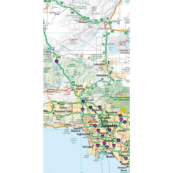Hallwag USA Road Guide 05. California 1 : 1 000 000 - Straßenkarte